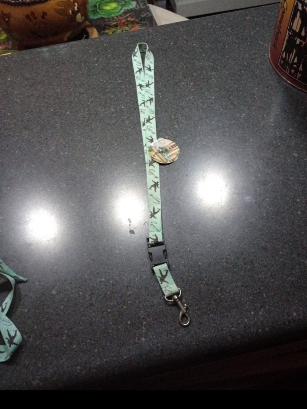 Elvis Presley printed lanyard with tag
